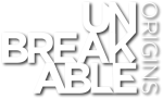 Unbreakable origins logo.